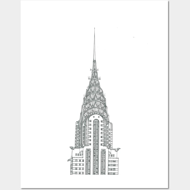 Chrysler Building Wall Art by valery in the gallery